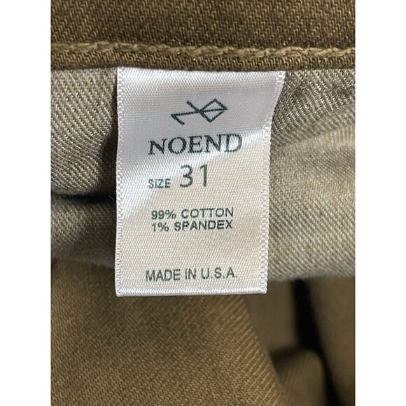 Noend Jeans Mens 31 Brown Brooklyn Slim Fit Stretch Mid Rise 5‎ Pocket Denim - Picture 4 of 16